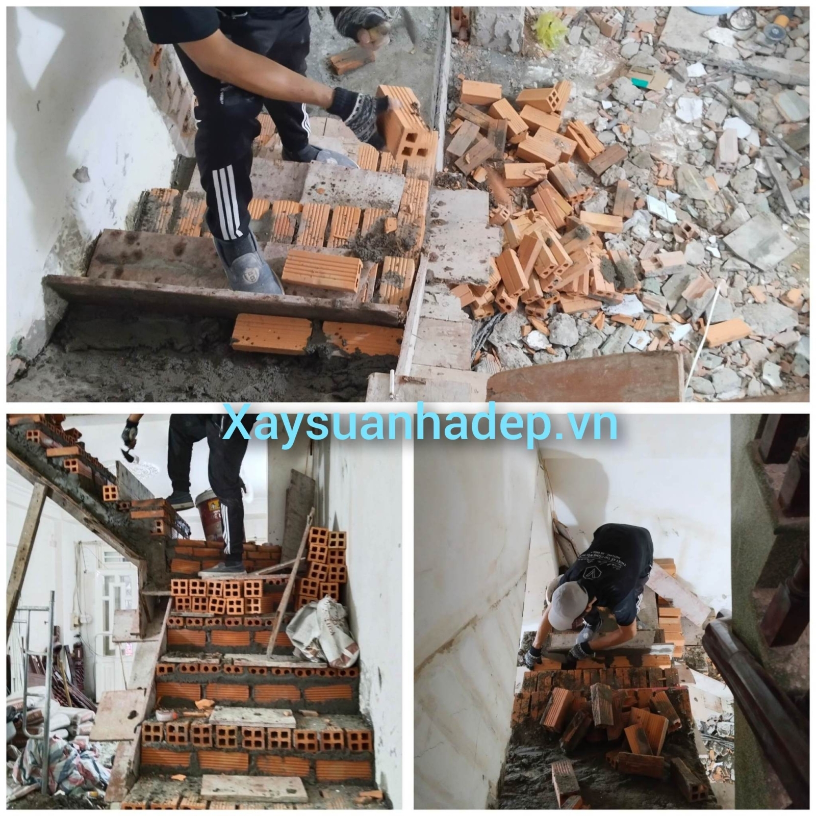 Thi công sửa nhà giá rẻ Hóc Môn
